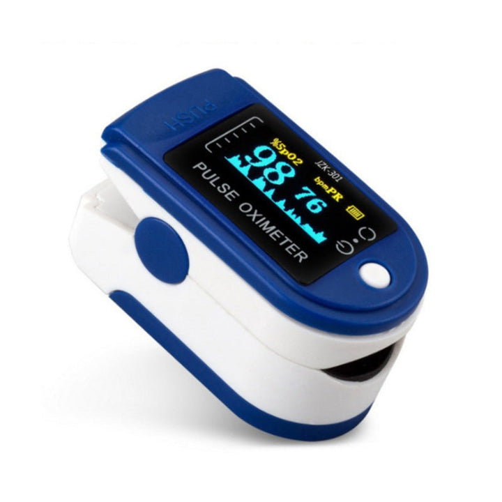 Finger-top Saturation Meter - PulseCheck-Blue-Nora Luxe