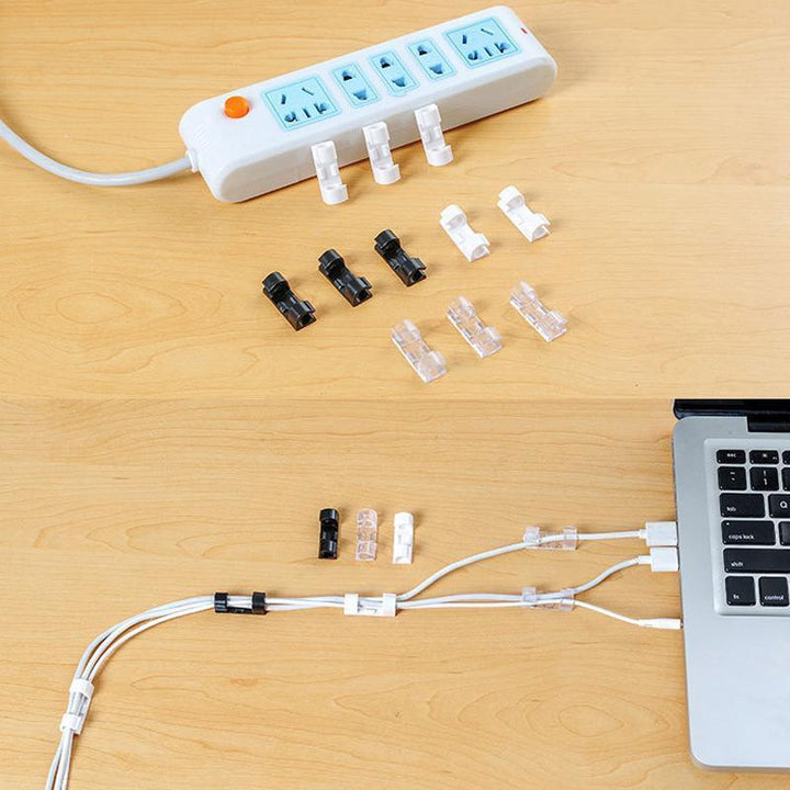 Finisher wire clamp-Transparent-20 pieces-Nora Luxe