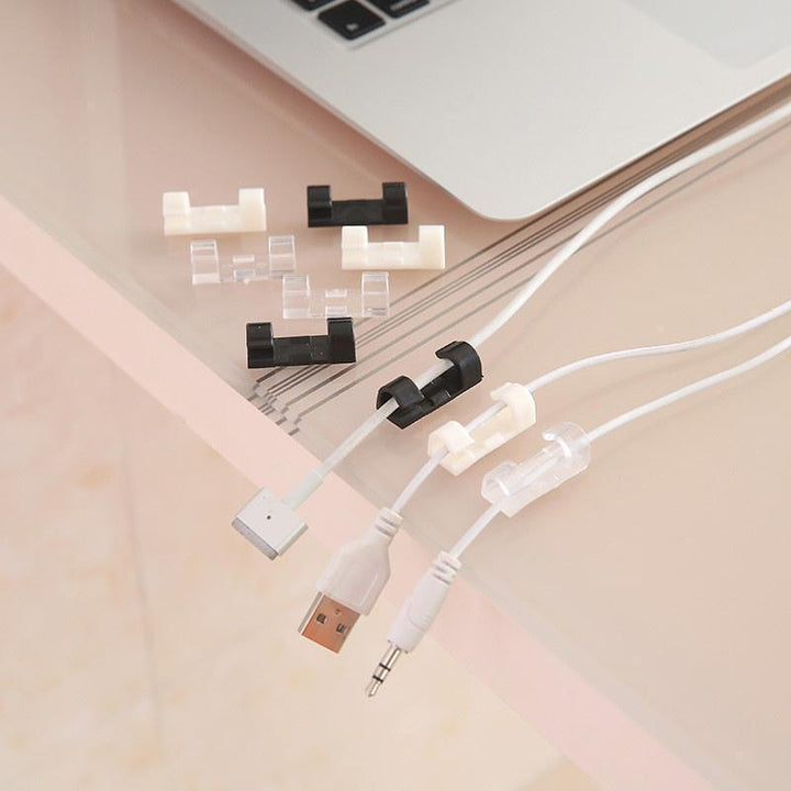 Finisher wire clamp-Transparent-20 pieces-Nora Luxe