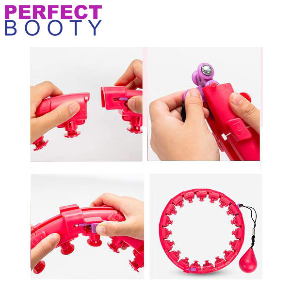 Fitness Hoop - FitHoop Pro-Pink-Nora Luxe