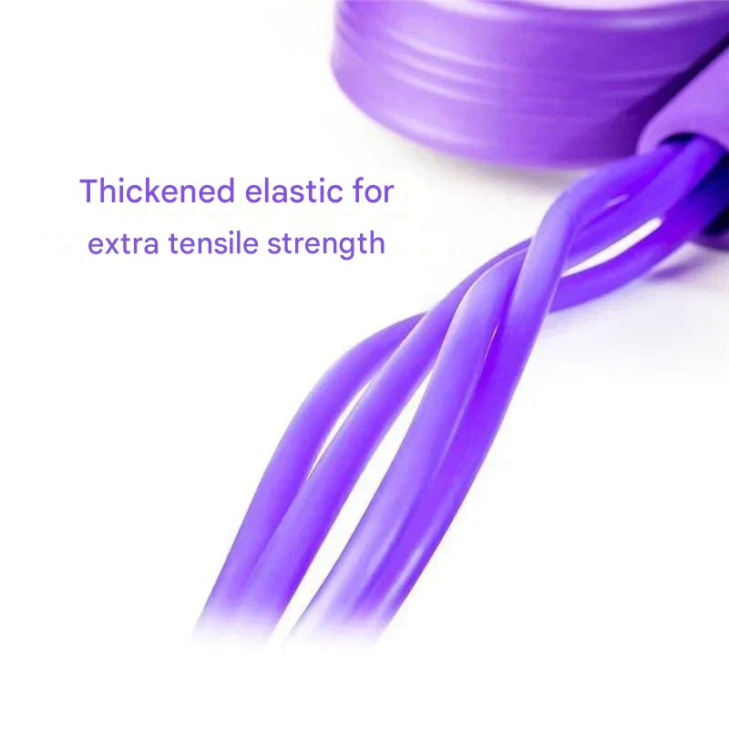 Fitness Resistance Band - FlexoTrainer-Purple-Nora Luxe