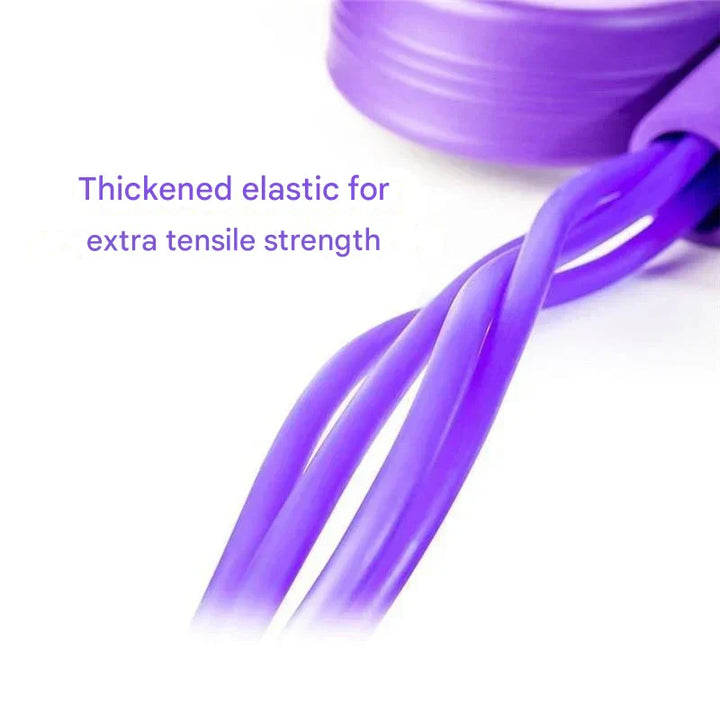 Fitness Resistance Band - FlexoTrainer-Purple-Nora Luxe