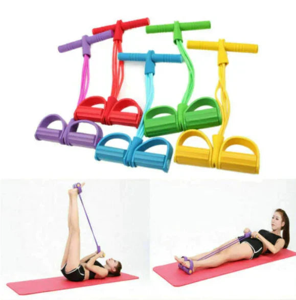 Fitness Resistance Band - FlexoTrainer-Purple-Nora Luxe