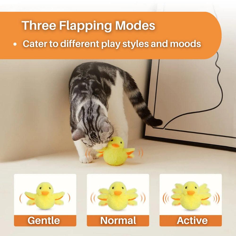 Flapping Duck Toy for Cats - DuckDash™ (1+1 FREE)-Nora Luxe