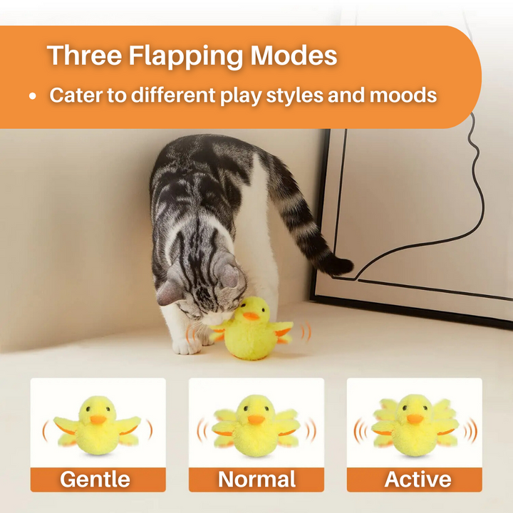 Flapping Duck Toy for Cats - DuckDash™ (1+1 FREE)-Nora Luxe