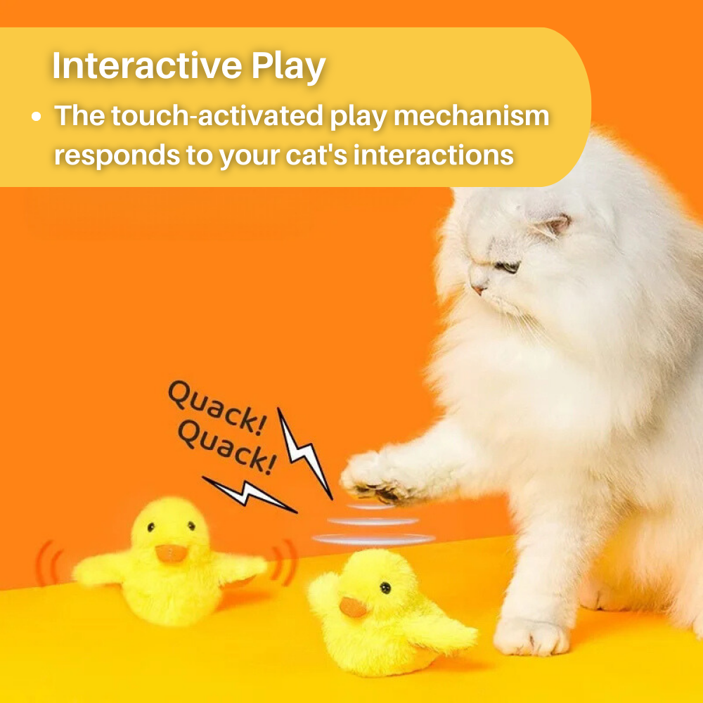 Flapping Duck Toy for Cats - DuckDash™ (1+1 FREE)-Nora Luxe
