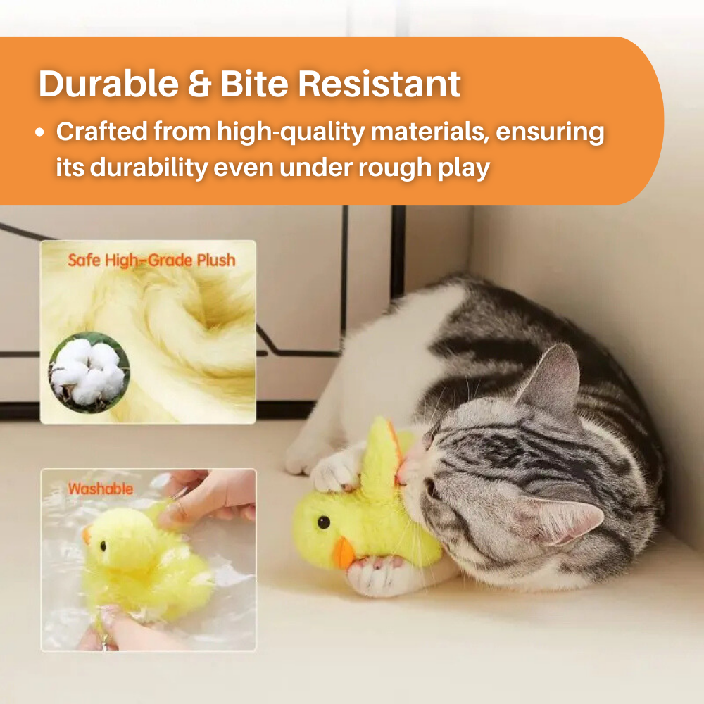 Flapping Duck Toy for Cats - DuckDash™ (1+1 FREE)-Nora Luxe
