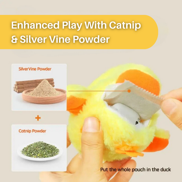 Flapping Duck Toy for Cats - DuckDash™ (1+1 FREE)-Nora Luxe