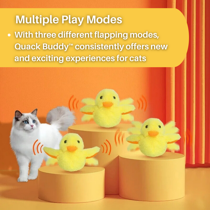 Flapping Duck Toy for Cats - DuckDash™ (1+1 FREE)-Nora Luxe