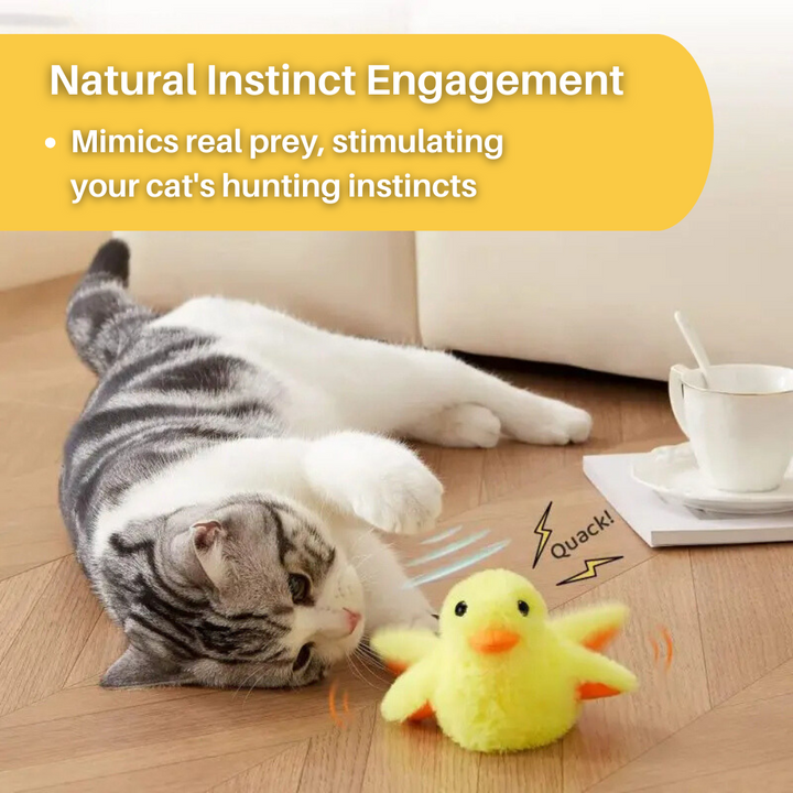 Flapping Duck Toy for Cats - DuckDash™ (1+1 FREE)-Nora Luxe