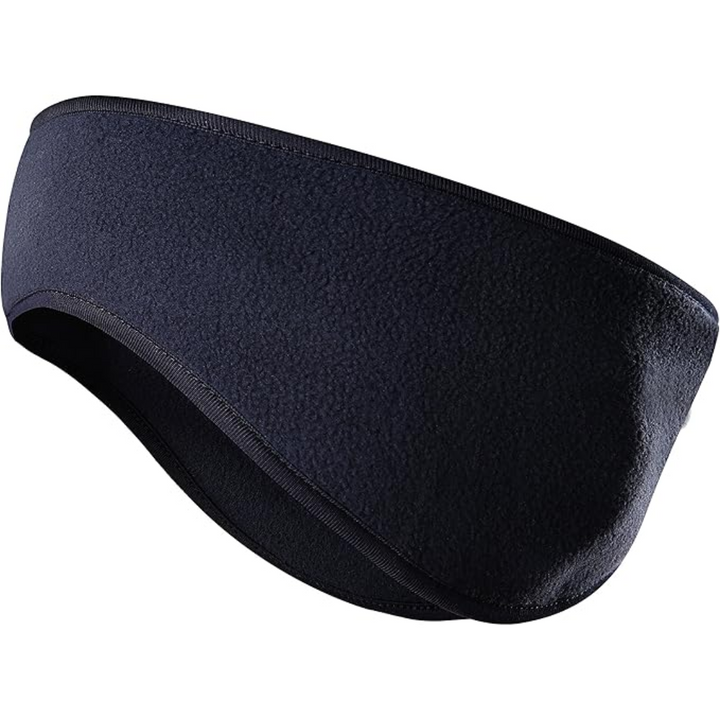 Fleece Winter Ear Warmers - Marco-Dark Blue-Nora Luxe