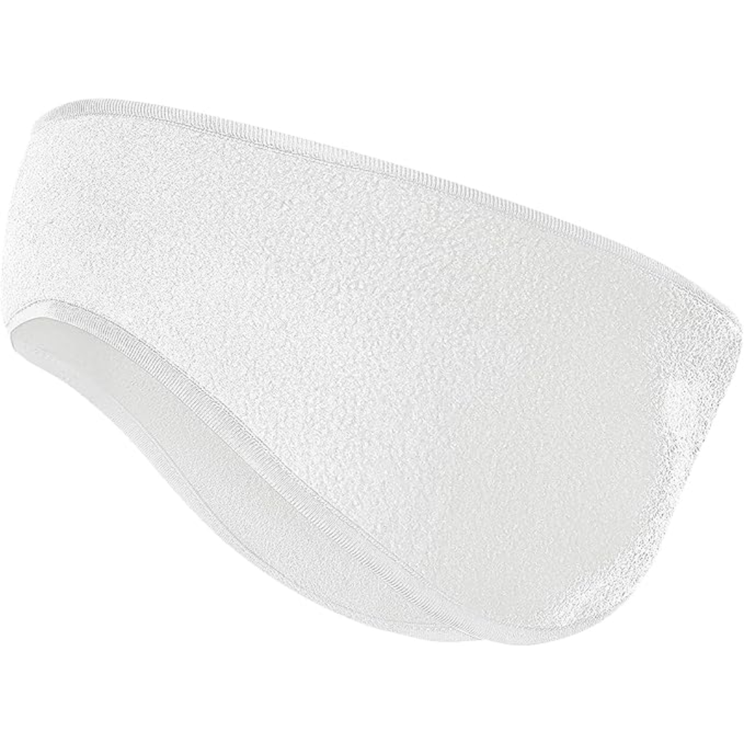 Fleece Winter Ear Warmers - Marco-White-Nora Luxe