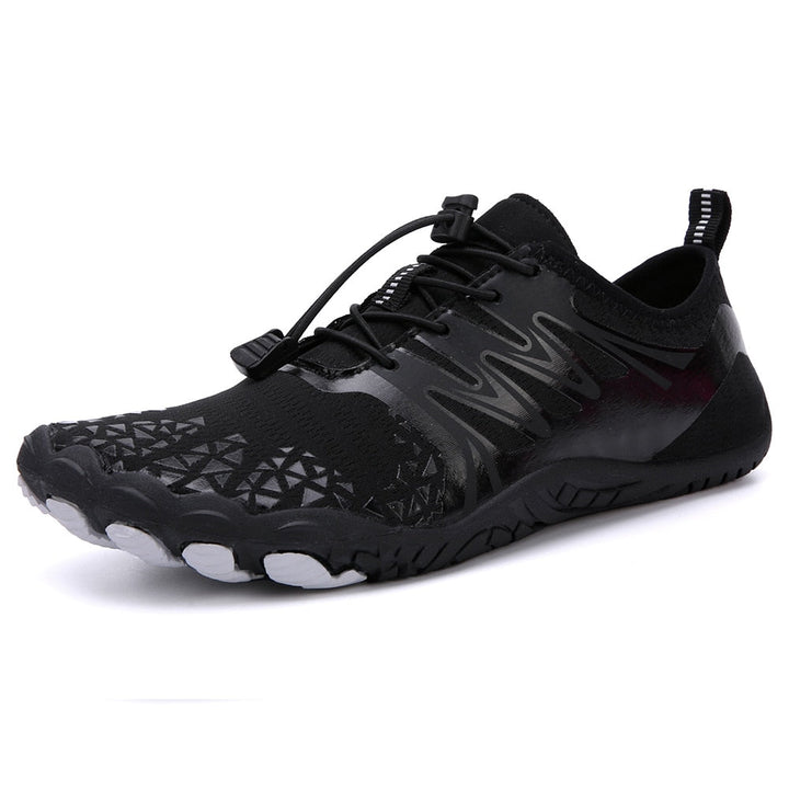 FlexBare 3.0 | Comfortable Barefoot Shoes for Everyone-Black and grey-5-Nora Luxe