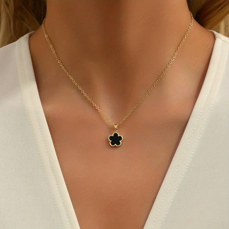 Flower Chain of Happiness - Fiora-Black-Nora Luxe