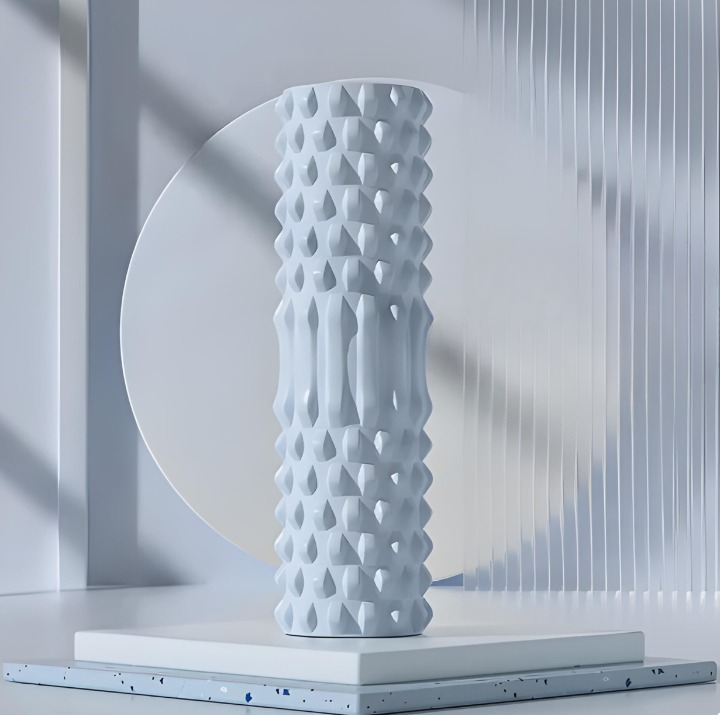 Foam Massage Roller - MuscleRelief-Blue-Nora Luxe