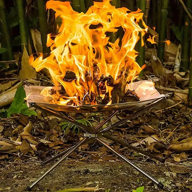 Foldable Campfire Stand - FireFlex-Nora Luxe