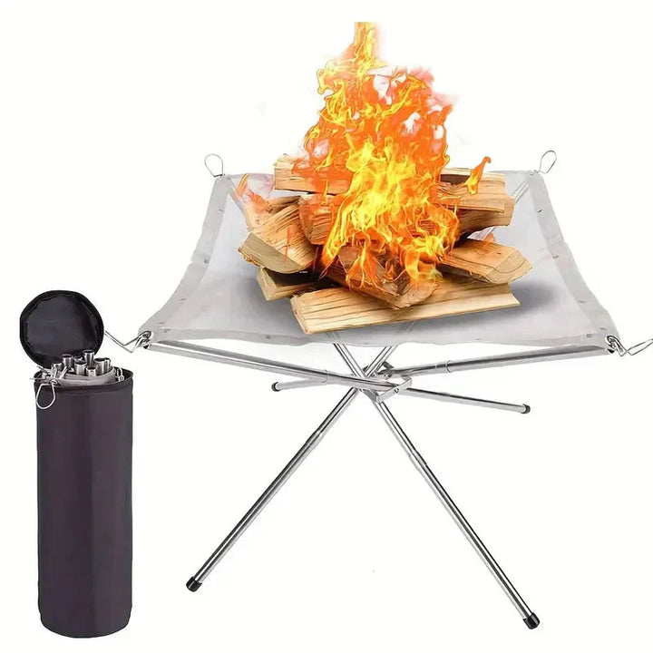 Foldable Campfire Stand - FireFlex-Nora Luxe