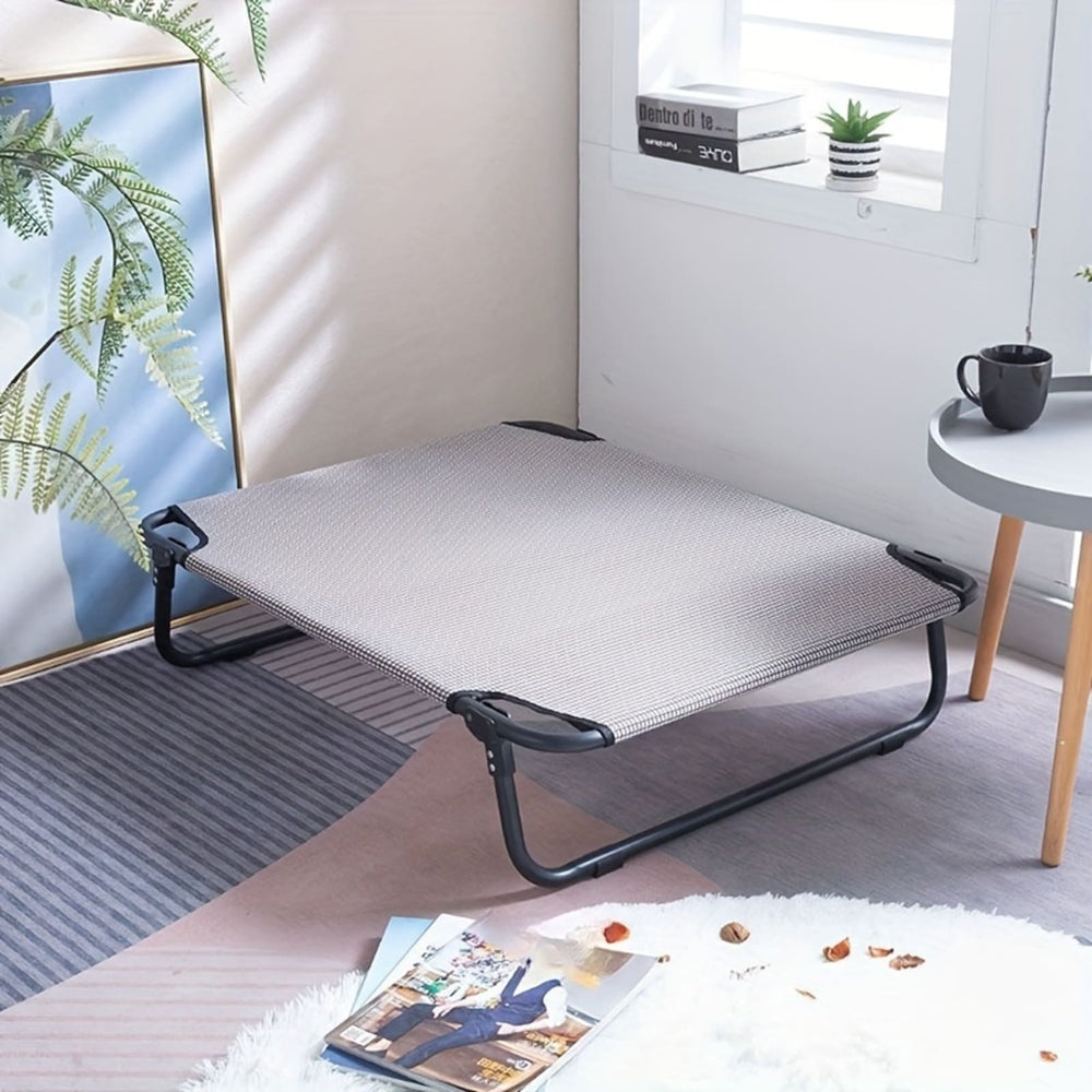 Foldable Dog Stretcher - TravelBuddy-White-S-Nora Luxe