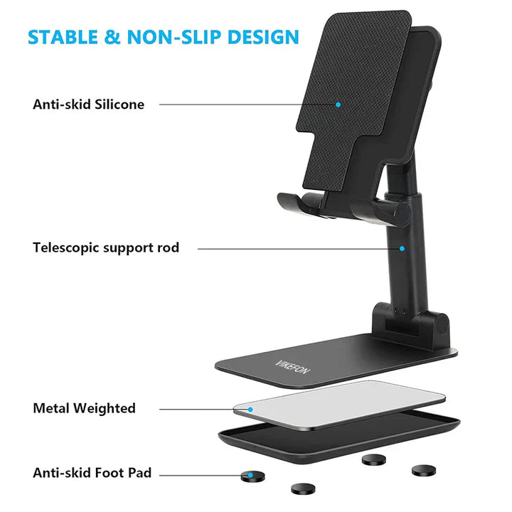 Foldable Phone and Tablet Holder - FlexStand-Green-Nora Luxe