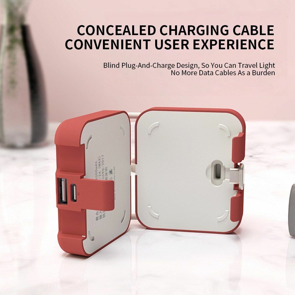 Foldable Power Bank - FoldCharge-Green-Nora Luxe