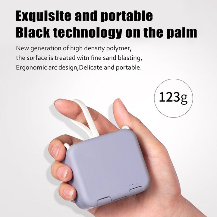 Foldable Power Bank - FoldCharge-Green-Nora Luxe