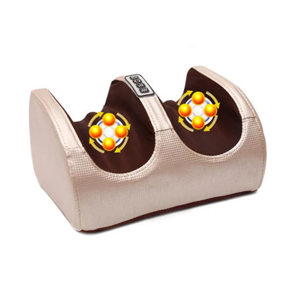Foot massager with Shiatsu massage and heat function - SootheStep-Gold-Nora Luxe