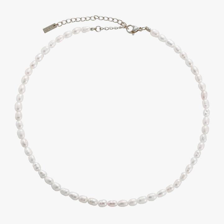 Freshwater Pearl Choker - Amélie-Silver-Nora Luxe