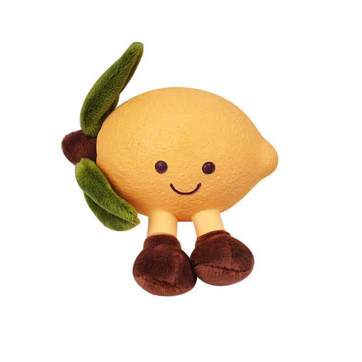 Fruity Dog Squeaky Toy - FruityChew-Lemon-Nora Luxe