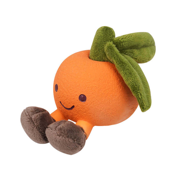 Fruity Dog Squeaky Toy - FruityChew-Orange-Nora Luxe