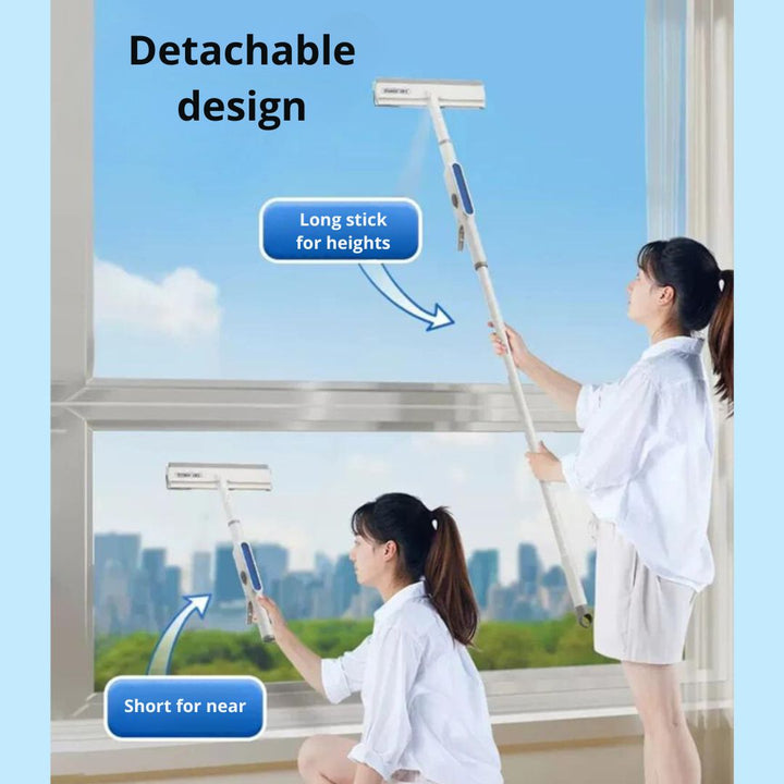 Functional 3-in-1 Window Cleaner - ClearView-Nora Luxe