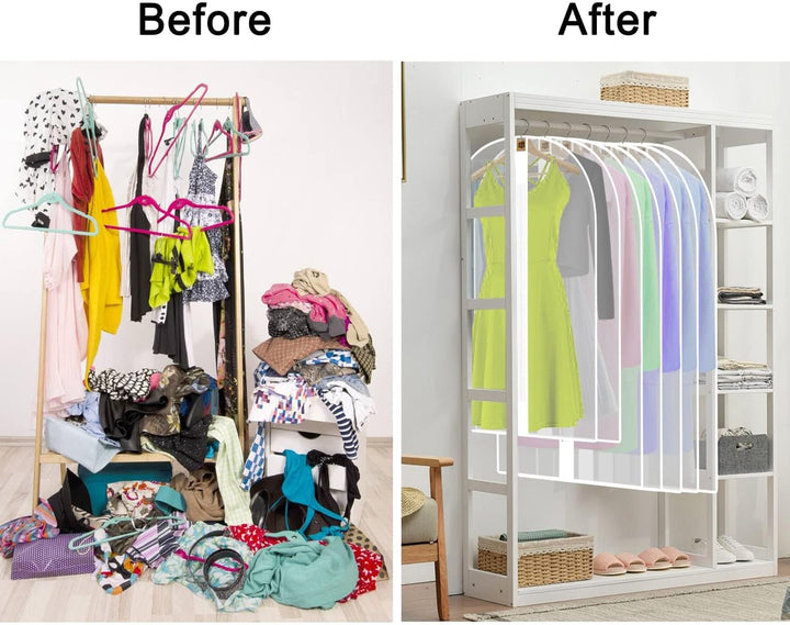 Extra-Long Dress & Gown Garment Bag – 71" (180.34 cm)Protective Covers with Handles