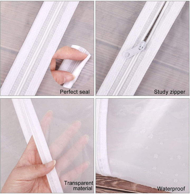 Extra-Long Dress & Gown Garment Bag – 71" (180.34 cm)Protective Covers with Handles