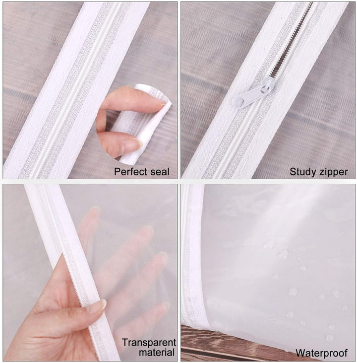 Extra-Long Dress & Gown Garment Bag – 71" (180.34 cm)Protective Covers with Handles