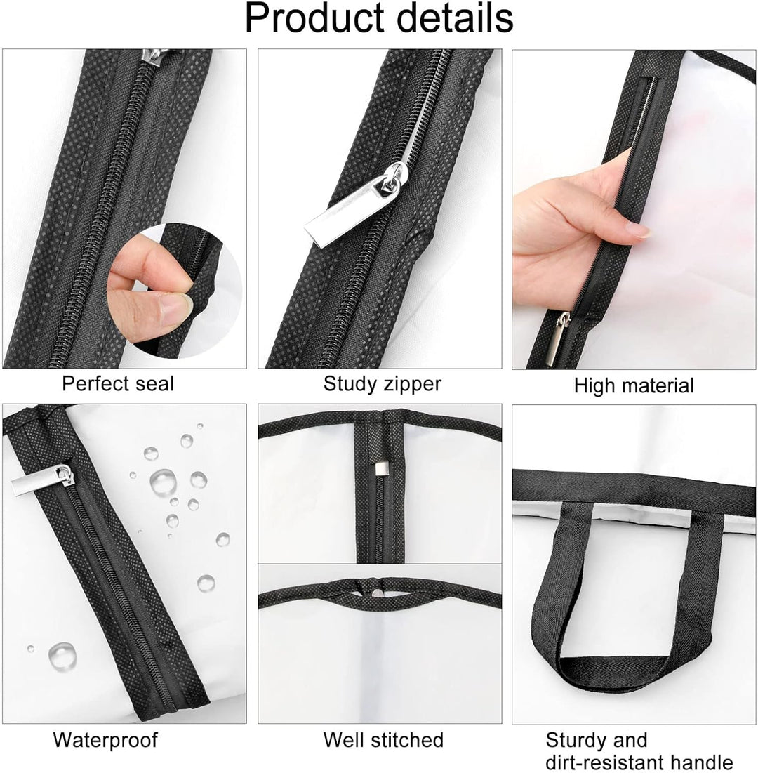Extra-Long Dress & Gown Garment Bag – 71" (180.34 cm)Protective Covers with Handles
