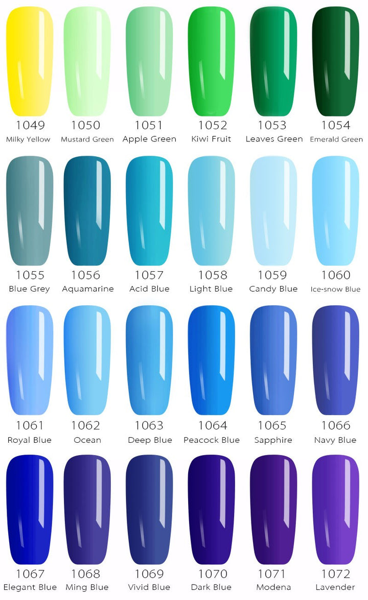 GEL NAIL VARNISH UV LED – LUXURY COLORS 0.41 fl oz-1001-Nora Luxe