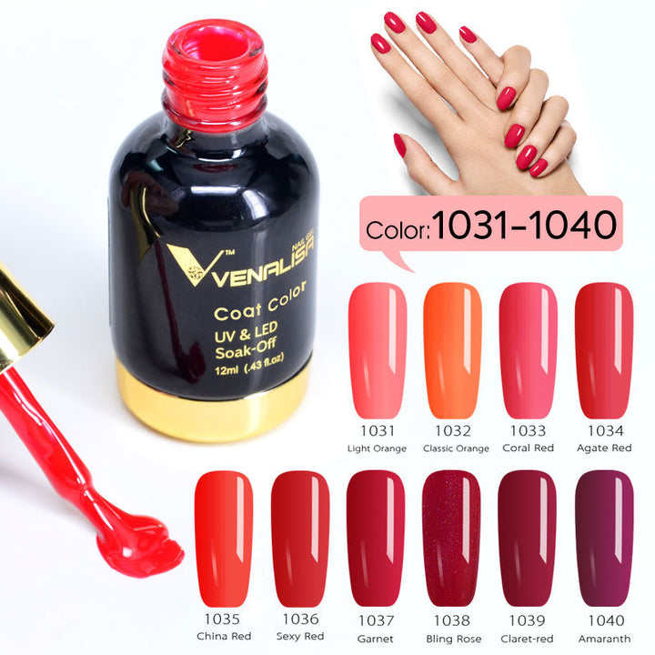 GEL NAIL VARNISH UV LED – LUXURY COLORS 0.41 fl oz-1001-Nora Luxe