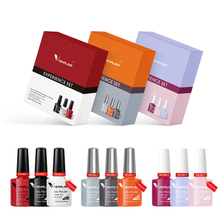 GEL NAIL VARNISH UV LED – LUXURY COLORS 0.41 fl oz-1001-Nora Luxe