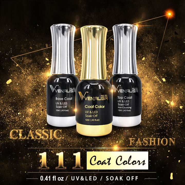 GEL NAIL VARNISH UV LED – LUXURY COLORS 0.41 fl oz-1001-Nora Luxe