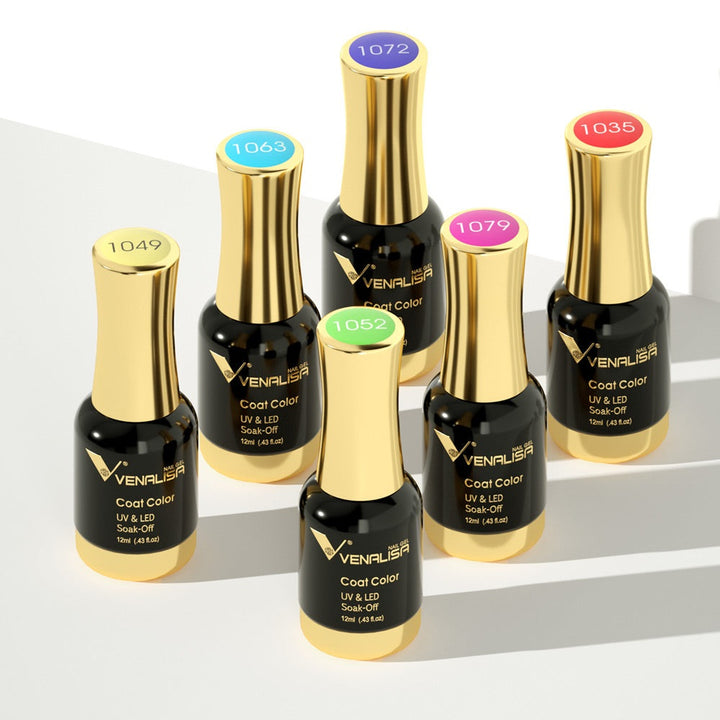 GEL NAIL VARNISH UV LED – LUXURY COLORS 0.41 fl oz-1001-Nora Luxe