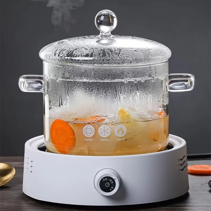 Glass Stew Pot - ClearCook-Nora Luxe