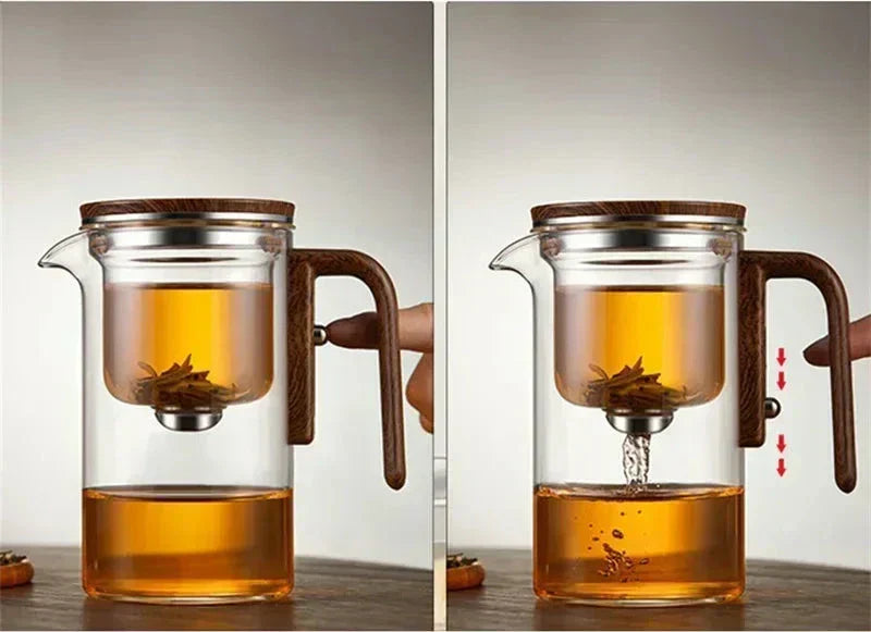 Glass Teapot with Advanced Filtration - TeaSphere-720ml-Nora Luxe