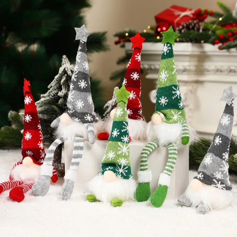 Glow-in-the-dark Christmas figure - GlowBuddy-Short Green-Nora Luxe