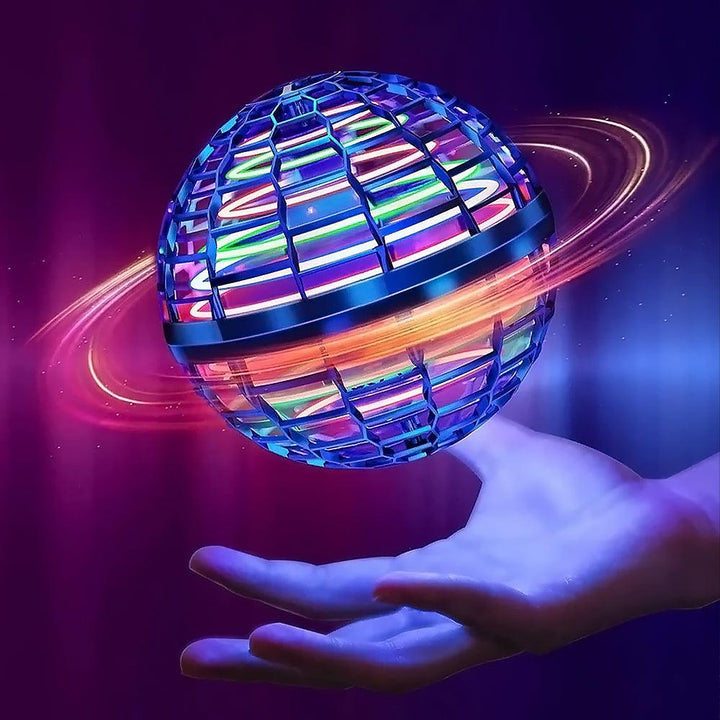 Glowing Boomerang Ball for Magical Play Fun - SkyGlider-Blue-Nora Luxe