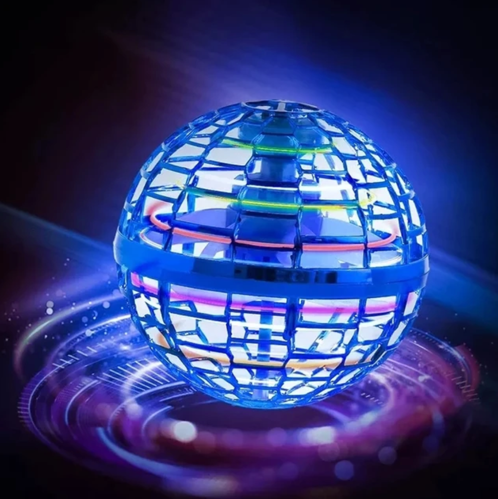 Glowing Boomerang Ball for Magical Play Fun - SkyGlider-Blue-Nora Luxe