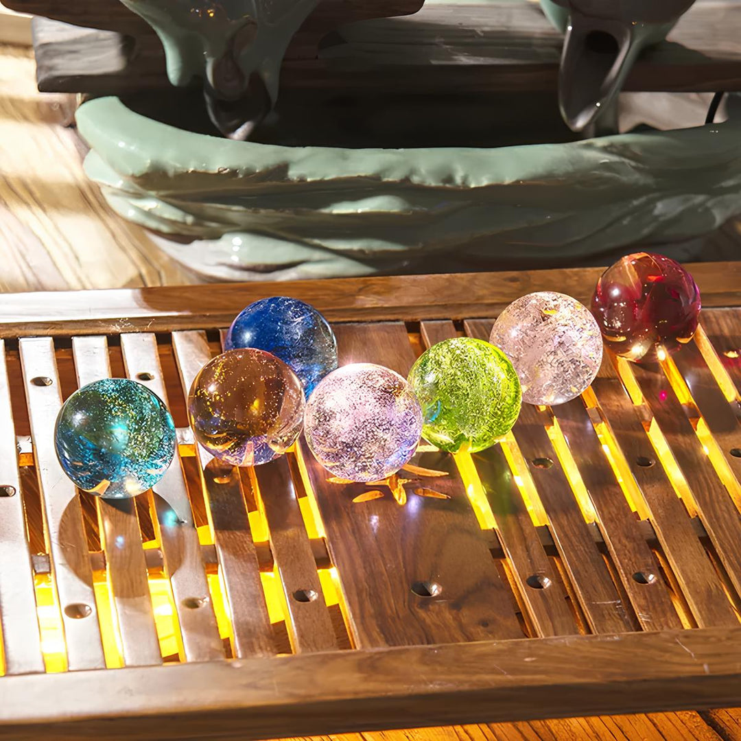 Glowing Cosmic Crystals - AstroGlow Orbs-Rectangle-Nora Luxe