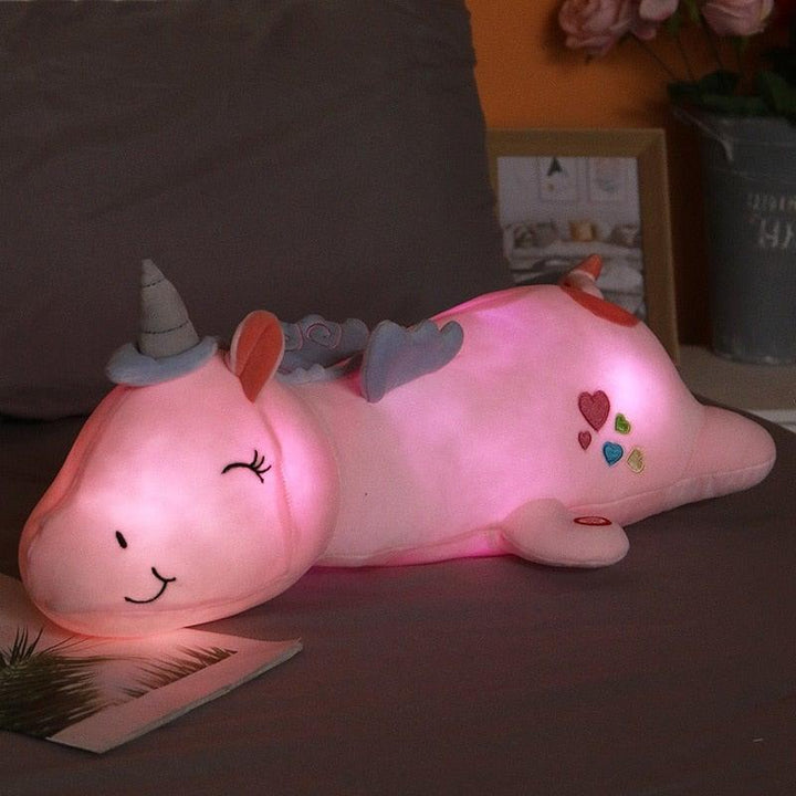 Glowing Plush Unicorn with LED Function – Glowie