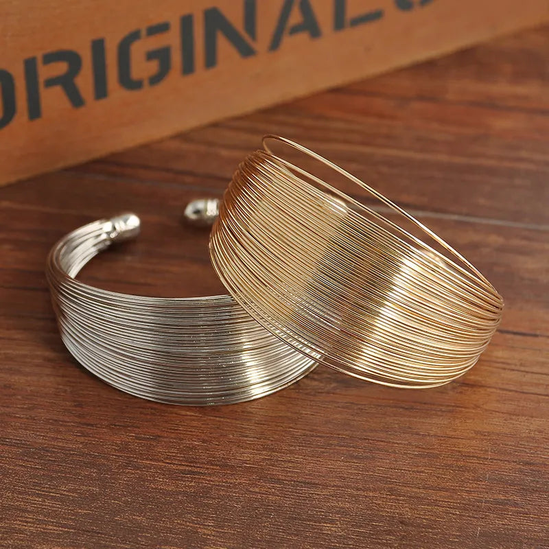 Gold Multi-Strand Bracelet | Women's Jewellery Accessory-GOLD-Nora Luxe