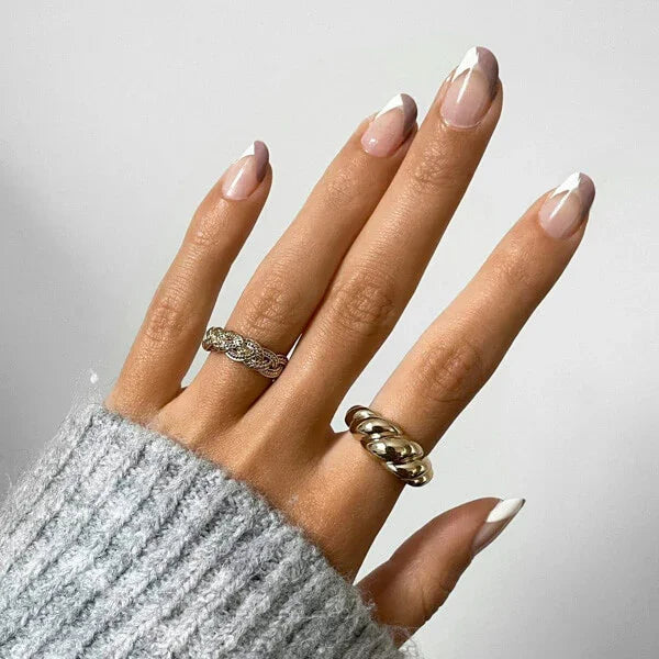 Golden Rope Dome Ring - Selene-5-Nora Luxe