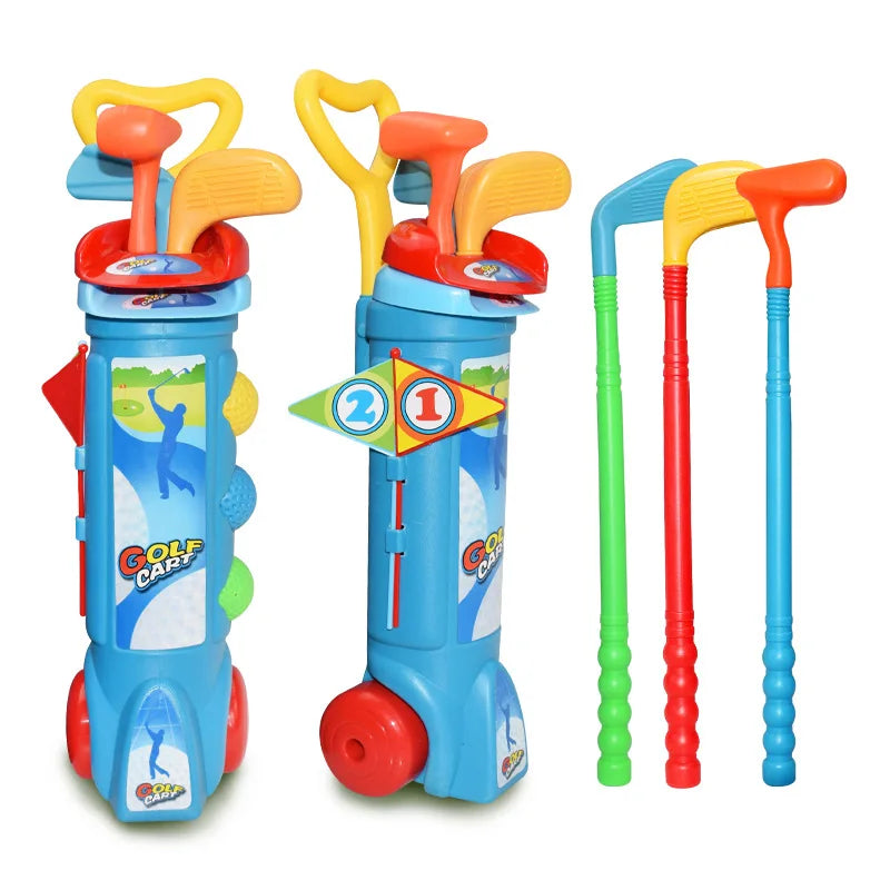 Golf Practice Set for Kids - KidSwing-Blue-Nora Luxe