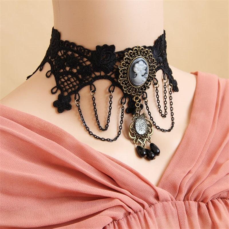 Gothic Style Necklace for Women | Unique Fashion Jewellery-Nora Luxe